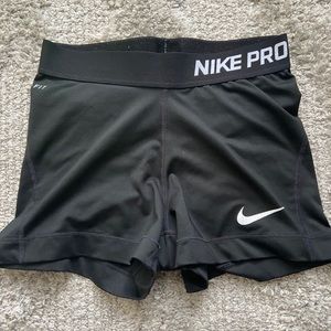 Black Nike Pro Shorts Size Small